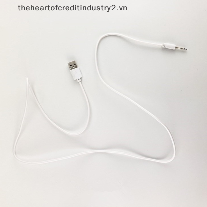 Dây cáp sạc usb dc 2.5 vibrator cho máy rung có thể sạc lại.