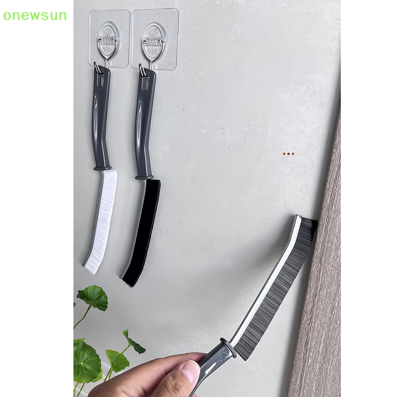Onewsun gap brush toilet nhà bếp ngói làm sạch góc chết al cửa sổ khe rãnh bàn chải bụi bàn chải làm sạch lông cứng bàn chải mới