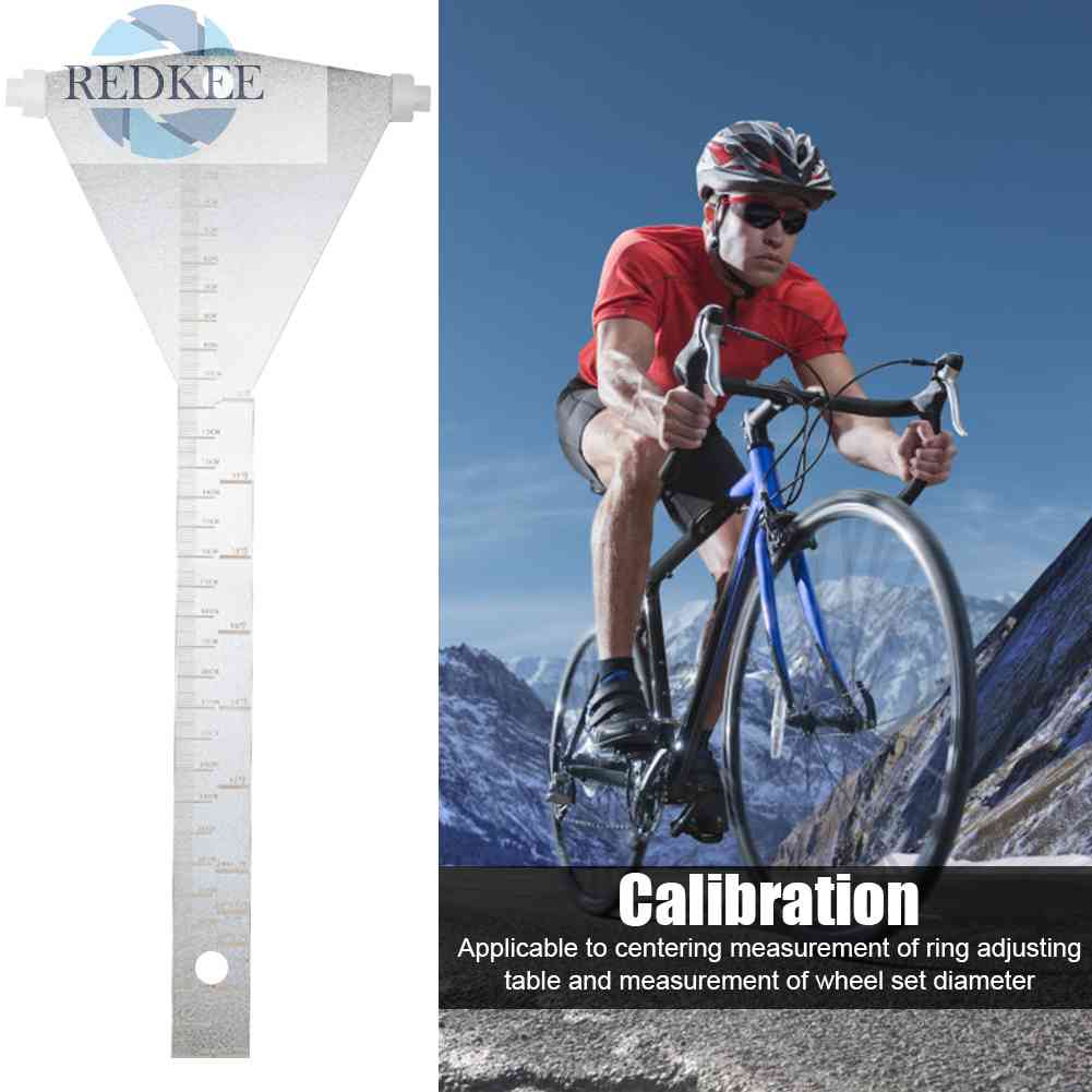 Dụng Cụ Đo Vị Trí Bánh Xe Đạp Nhỏ Gọn Tiện Lợi Đứng
