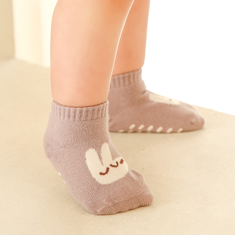 Set 3 Đôi Tất Cotton Hoạ Tiết Hoa Xinh Xắn Cho Bé MSW-107 2023 XS / S 0-3 Tuổi