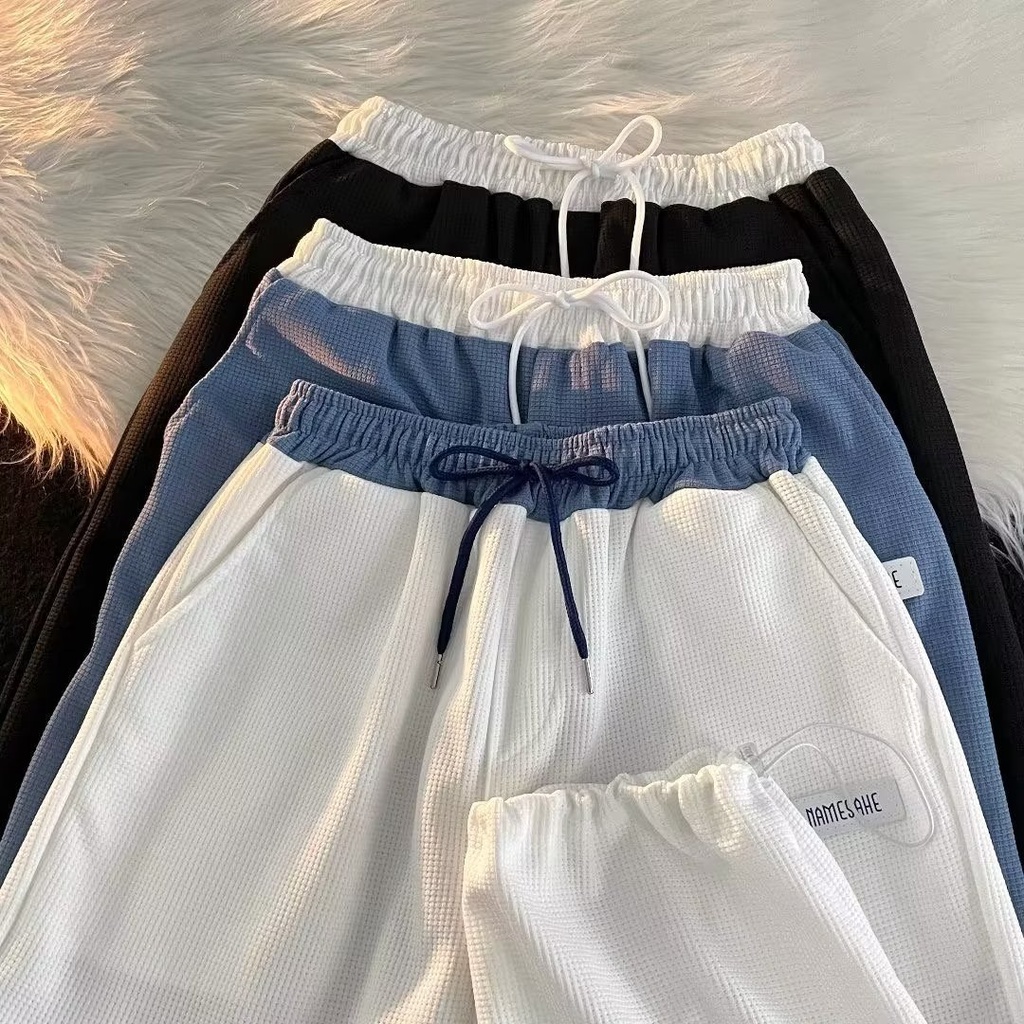 Quần Legging Thể Thao Lưng Thun Dáng Rộng Thời Trang Mùa Hè Cho Nam