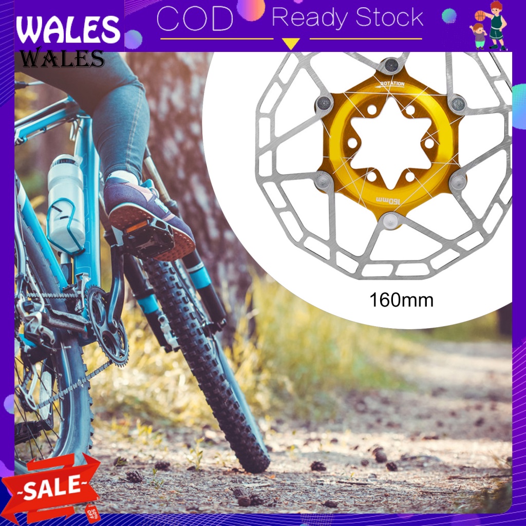 Đĩa Phanh 160mm Siêu Nhẹ Chống Mài Mòn Cho Xe Đạp Leo Núi < wales > 160mm