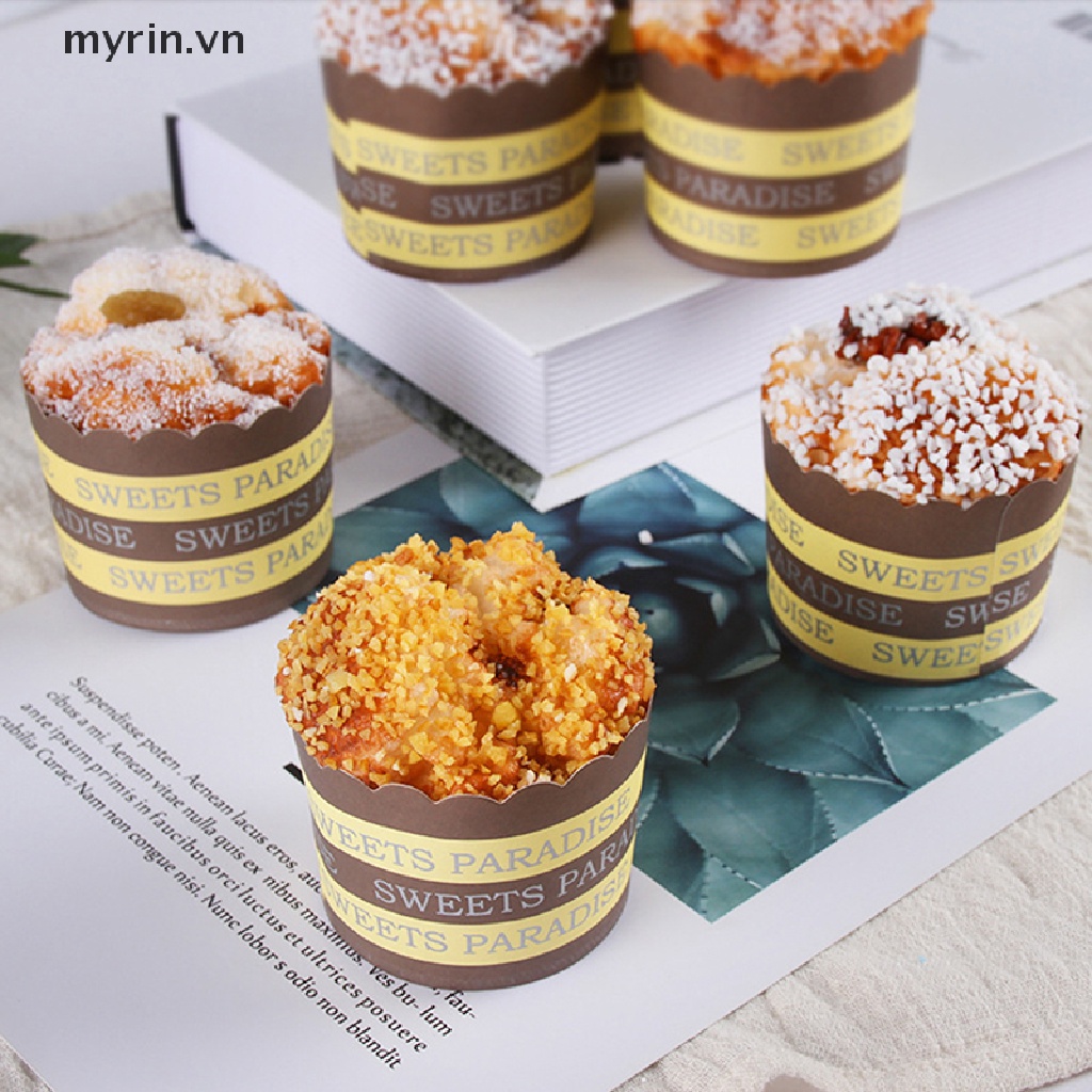 1 Mô Hình Bánh Cupcake Giả Bằng Giấy Sống Động Như Thật