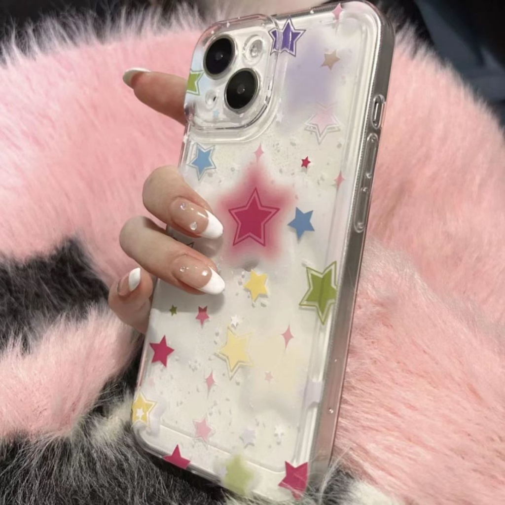 ✅Ốp Điện Thoại Dẻo Trong Suốt / Màu Độc Đáo Thời Trang Cho Iphone Xr 13xs78 12ins 11promax / plus14 Q4PO