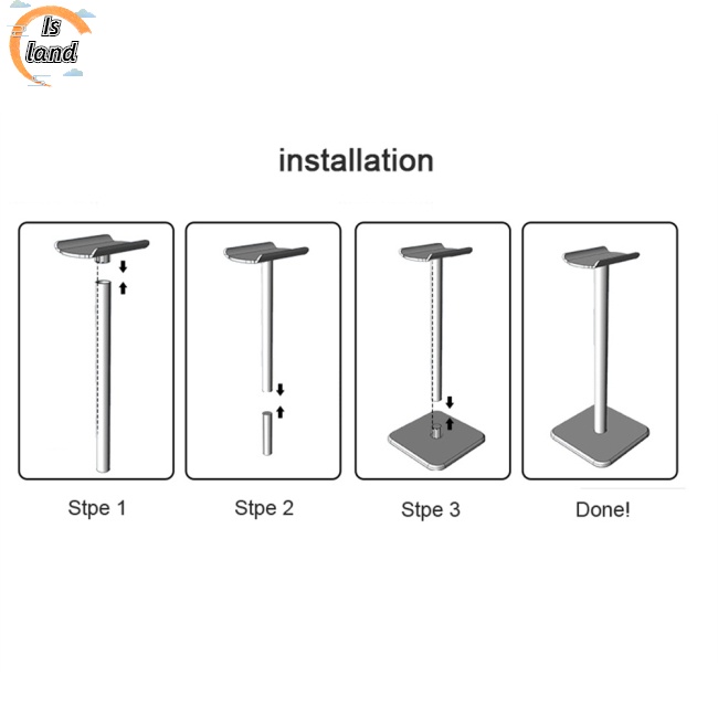 Giá Đỡ Tai Nghe Chơi Game D5 Có Thể Tháo Rời Tiện Dụng