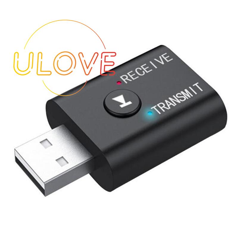 Bộ Thu Phát Âm Thanh Bluetooth 2 Trong 1 Có Dây Cáp AUX 3.5mm Cho TV / PC / Xe Hơi