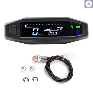 Motorcycle RPM Gauge Digital Speedometer Odometer Electric Injection Carburetor Instrument Turn Signal Light Indicator Moto Accessories