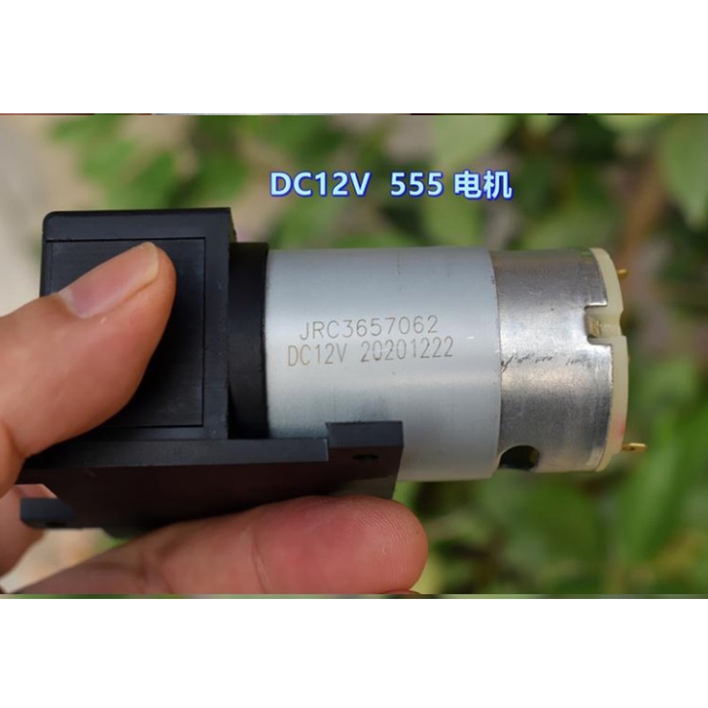 Máy Bơm Chân Không Mini DC 12V 10.5L / M - 80KPa Áp Suất Cao