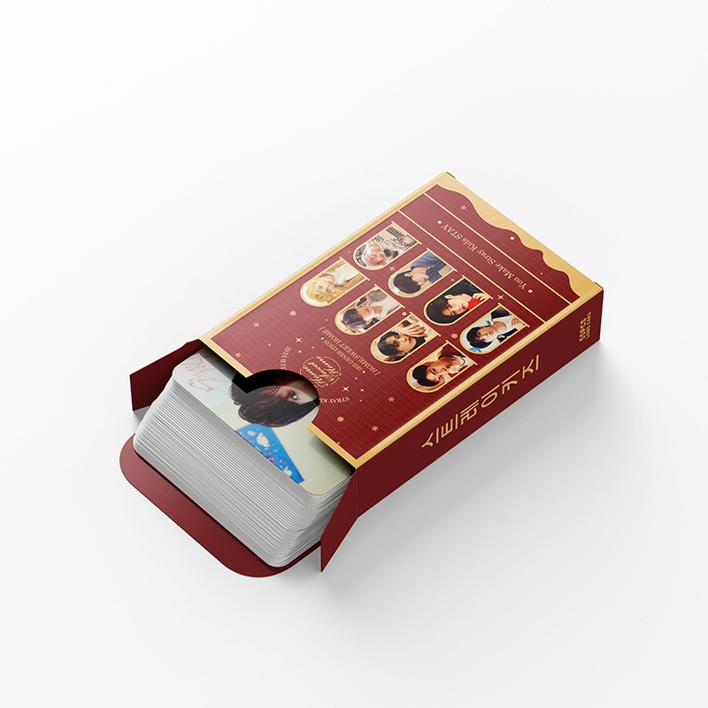 Set 55 Tấm Thẻ Ảnh Lomo Các Thành Viên Nhóm Nhạc Stray Kids