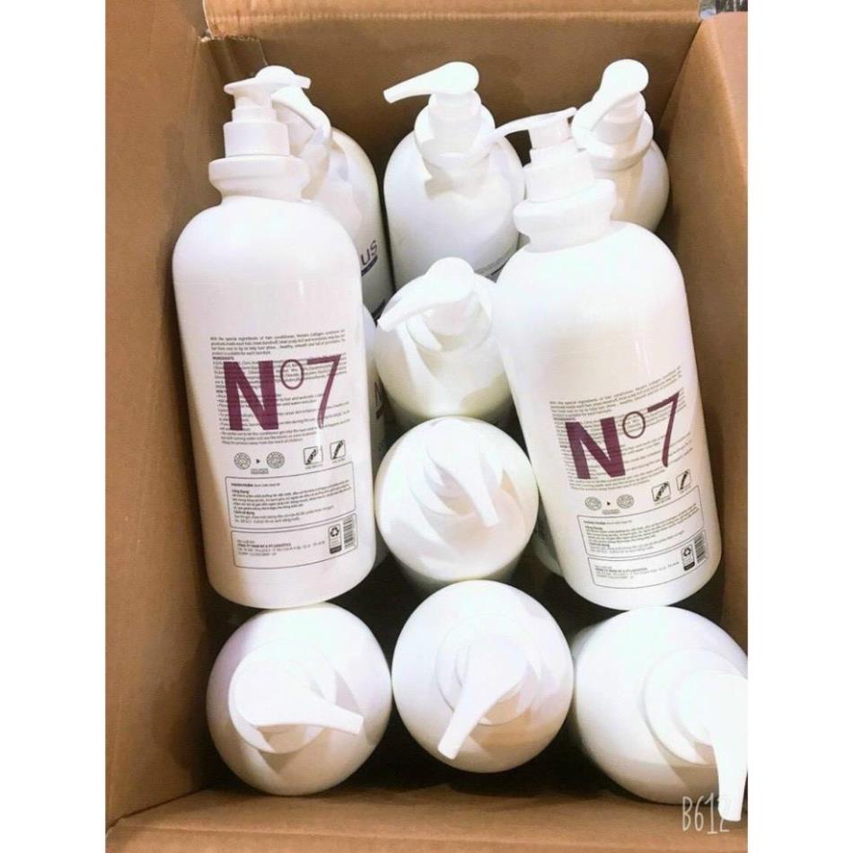 Cặp Dầu Gội Xả Siêu Thơm Siêu Mượt Tóc Nano PLus Collagen 2000ml!