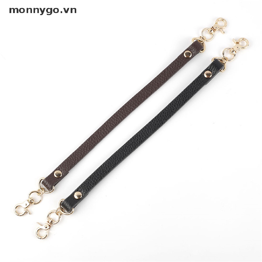 Monnygo Túi Xách Da Pu Có Quai Ngắn Kèm Khóa Vàng Thay Thế