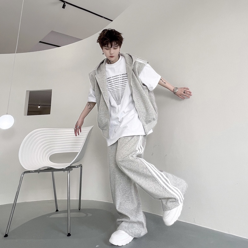 Bộ Đồ Thể Thao Hai Mảnh Áo Hoodie Phối Ruy Băng + Quần Dài Thời Trang Mùa Hè Hàng Mới 2023