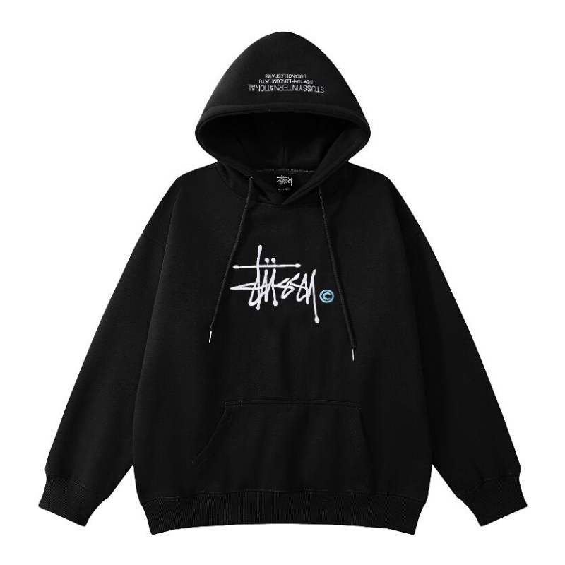 ❤❀  ❤ Áo Thun In Hình Stus-s Cá Tính Hợp Thời Trang-------Áo Hoodie Cotton Tay Dài Thêu Họa Tiết Độ Chính Xác Cao Thời Trang Đường Phố