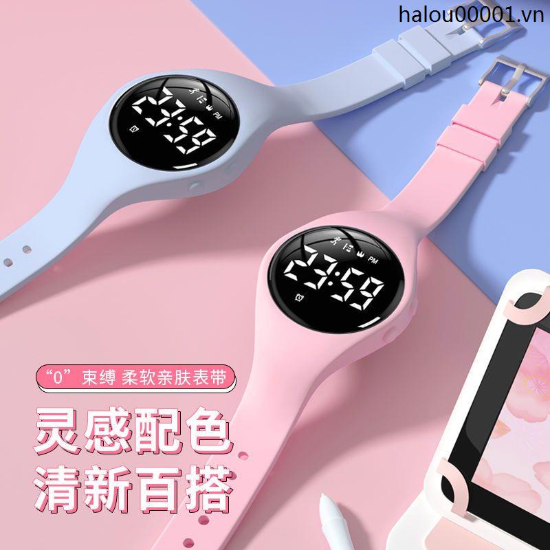 Đồng Hồ Báo Thức Đếm Bước Chống Thấm Nước Thiết Kế Đơn Giản Cho Học Sinh Trung Học