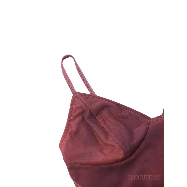 Áo Croptop Hai Dây Cổ Chữ V In Họa Tiết Thời Trang Mùa Hè Cho Nữ