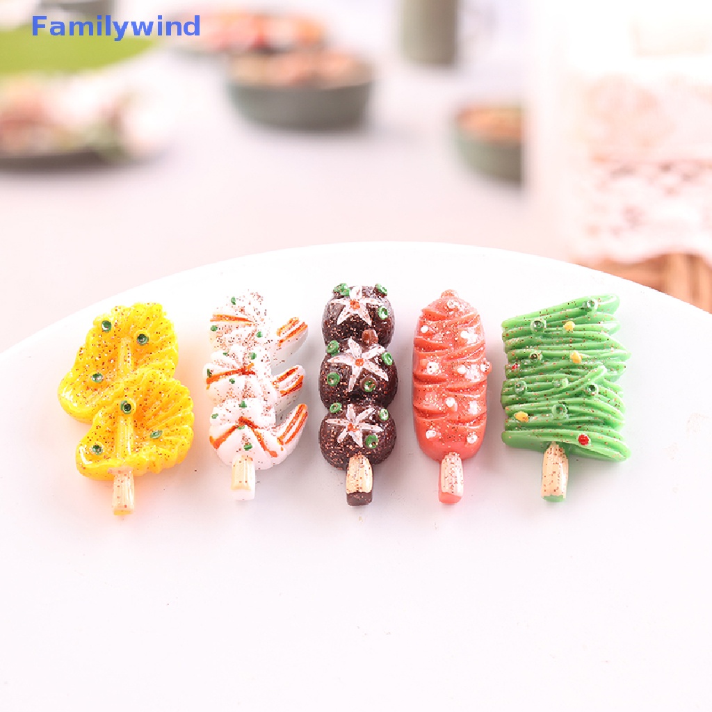 Bộ 5 Món Đồ Chơi Đồ Nướng BBQ Mini Trang Trí Nhà Búp Bê