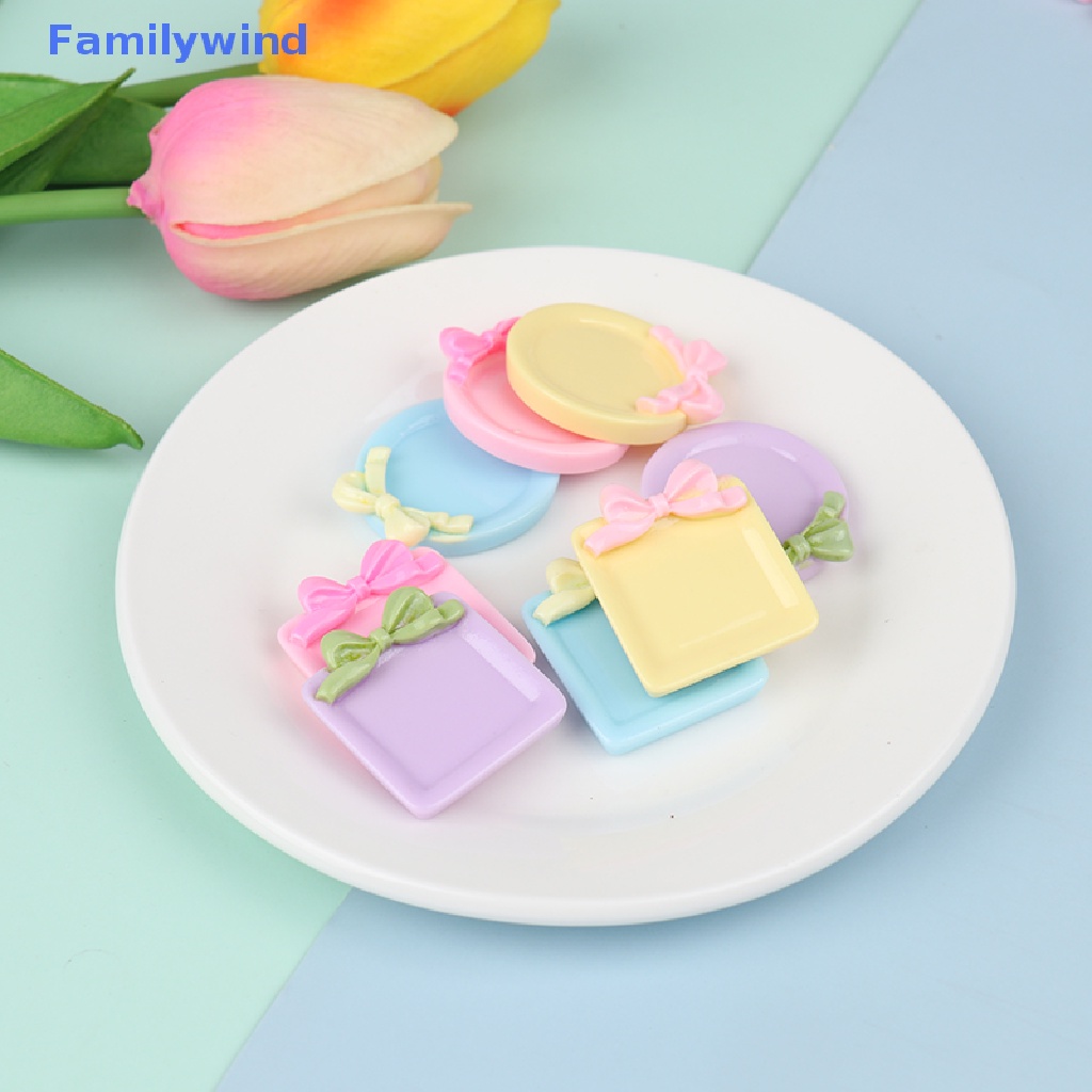 Set 5 Đĩa Đựng Món Tráng Miệng 1: 12 Mini Trang Trí Nhà Búp Bê