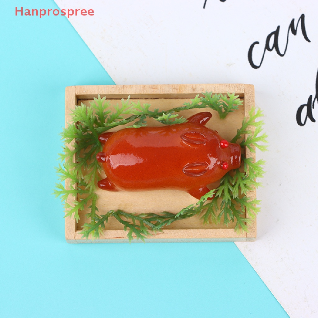 Mô Hình Khay Đựng Thức Ăn Hình Heo Con Tỉ Lệ 1: 12 Trang Trí Nhà Búp Bê