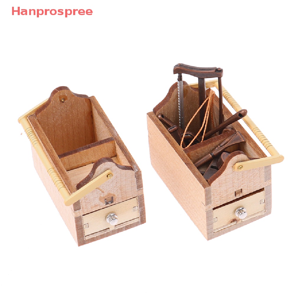 Hộp Dụng Cụ Sửa Chữa Mini Trang Trí Nhà Búp Bê Tỉ Lệ 1: 12