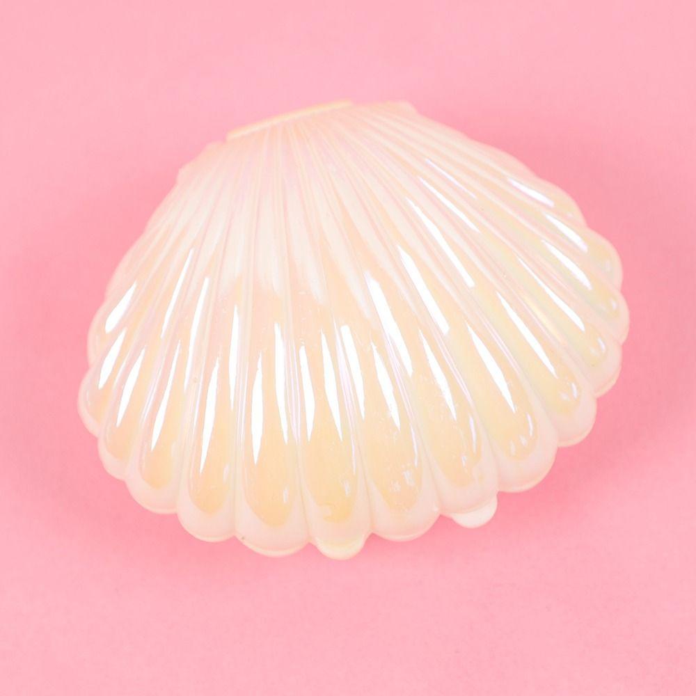 Hộp Đựng Trang Sức Hình Vỏ Sò Màu Kẹo Ngọt Lãng Mạn