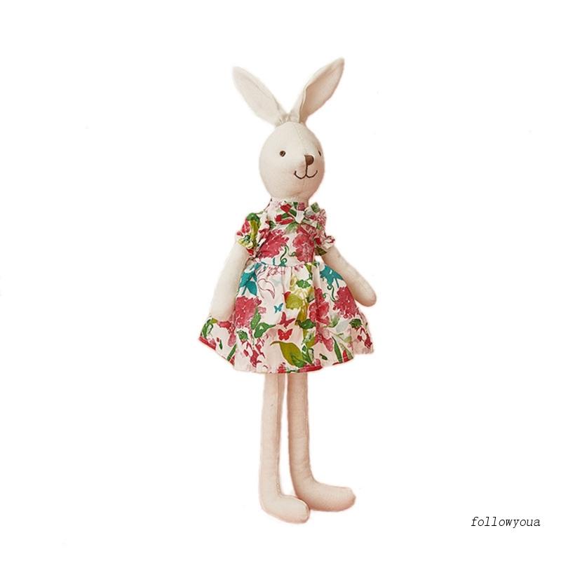 Thỏ Nhồi Bông Mềm Mại Dễ Thương Cho Bé