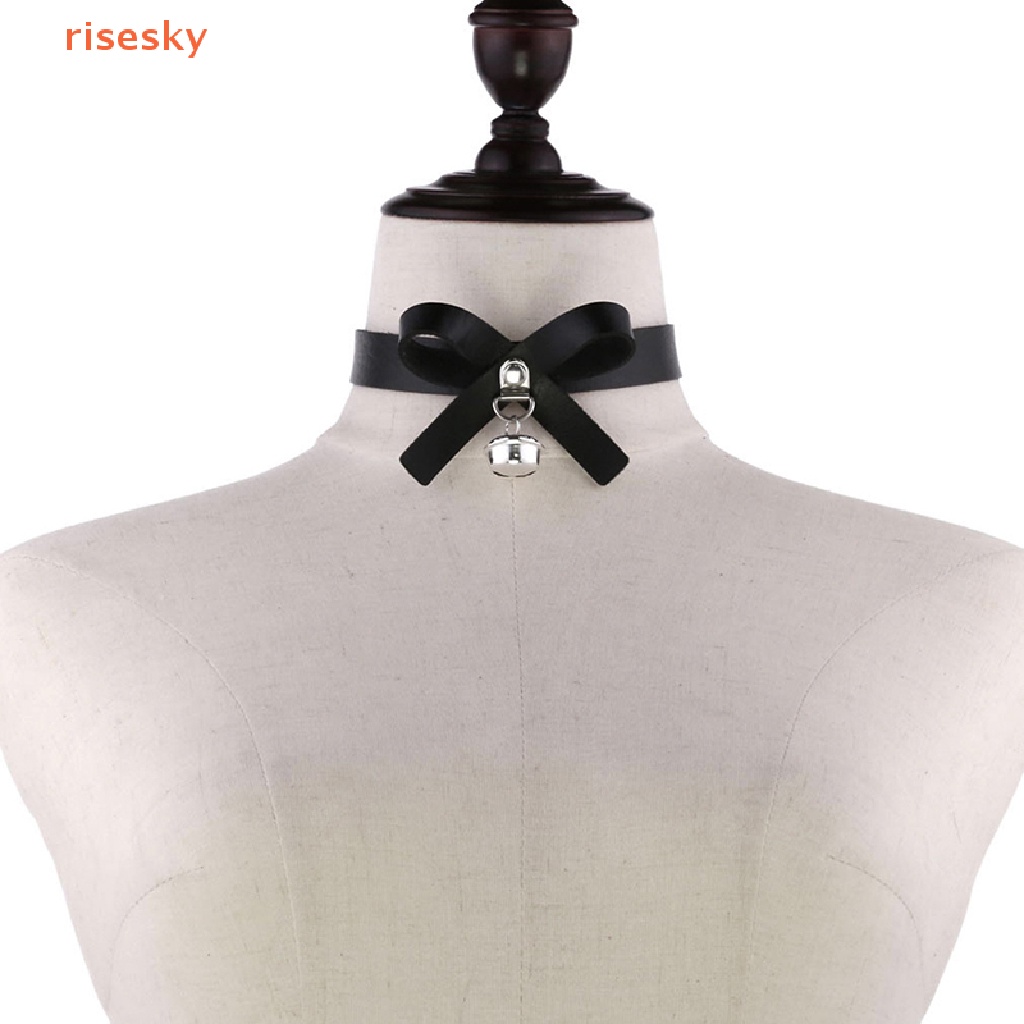 Vòng Choker Da Phong Cách Gothic Punk Cá Tính Cho Nam Và Nữ