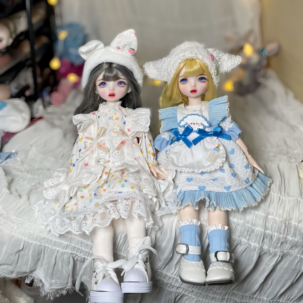 30cm BJD doll makeup change Barbie doll 6-point joint doll 3D real Eye Girl Toy dress doll