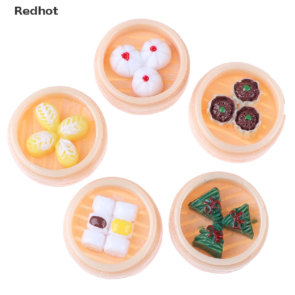 Bộ 5 Đồ Chơi Thức Ăn Tỉ Lệ 1: 12 Cho Nhà Búp Bê