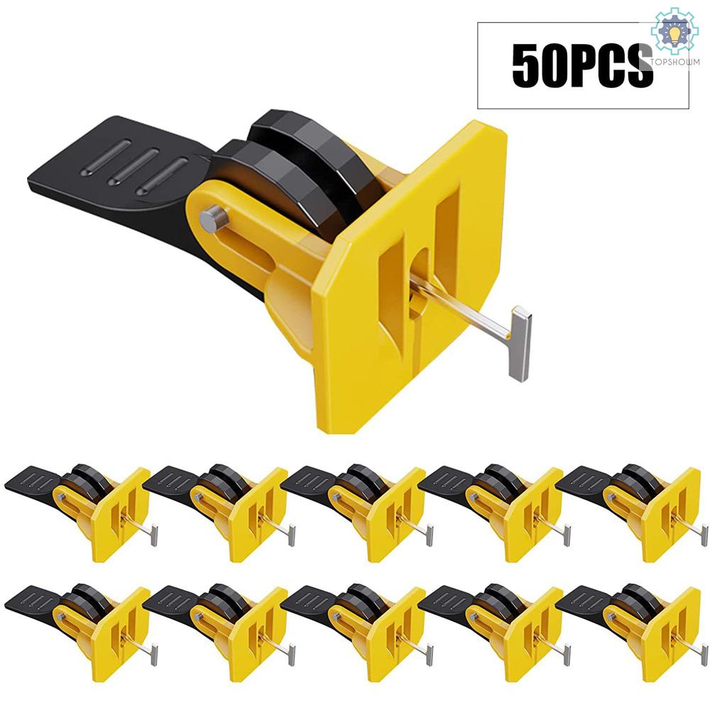 Set 50 Miếng Đệm Hỗ Trợ Định Vị Sàn Nhà Bằng Nhựa 1.5mm