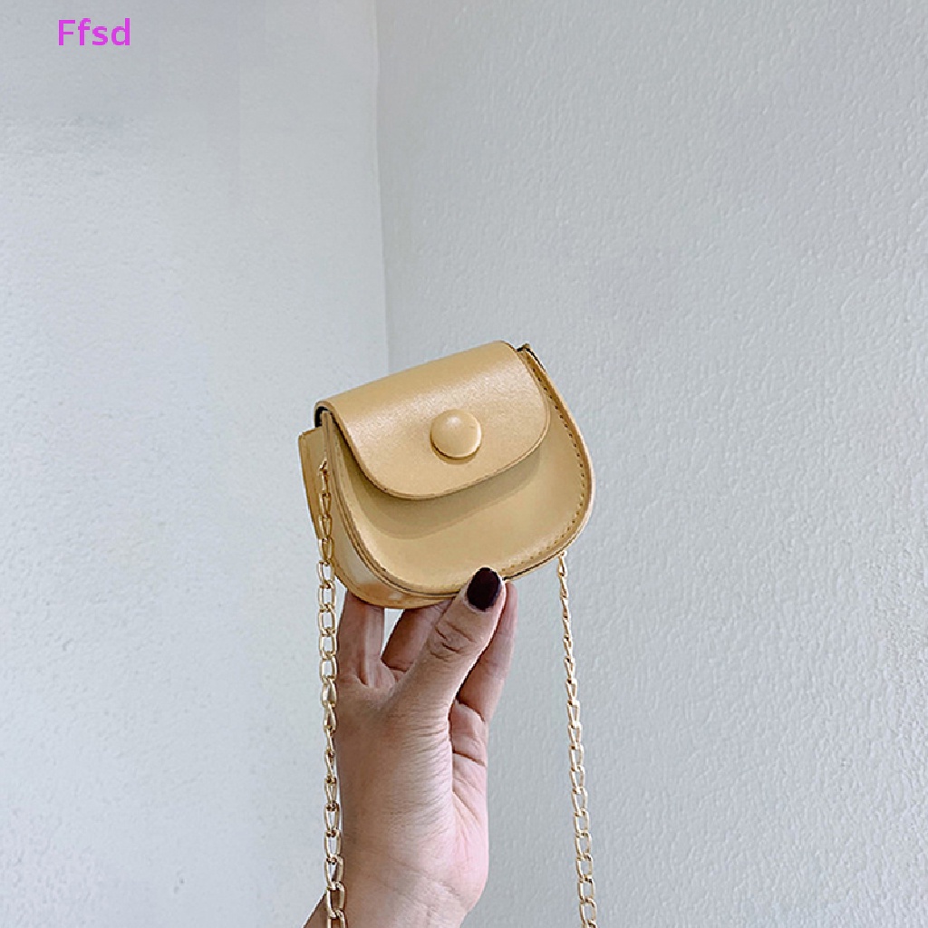 {Ffsd} Thời Trang Trẻ Em Gái Túi Đeo Vai Da PU Mini Đựng Tiền Xu * Bán Chạy