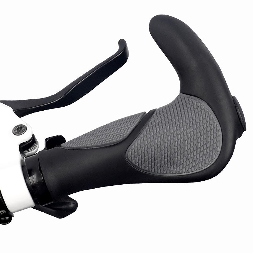 1 Cặp Vỏ Bọc Tay Lái Xe Đạp Bằng Hợp Kim Nhôm TPR Hấp Thụ Sốc Chống Trượt