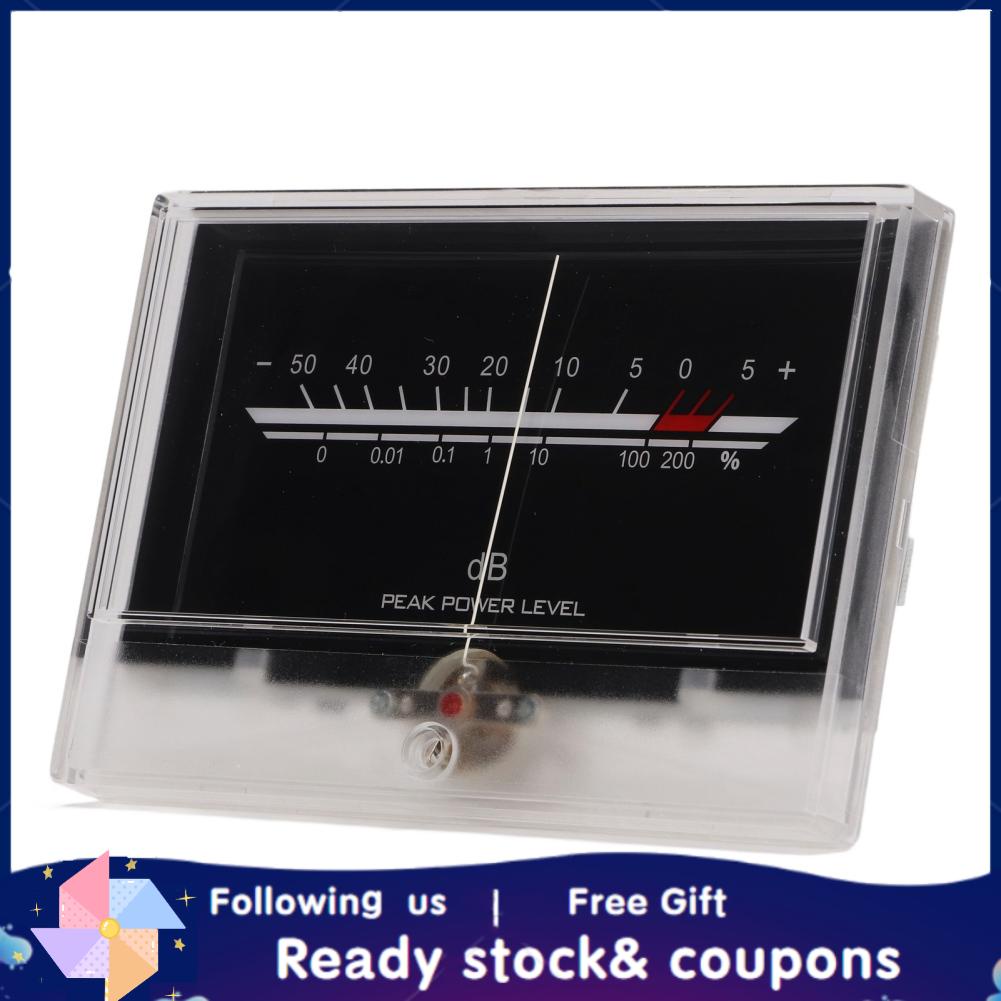 Xiyijia VU Meter Beautiful Appearance Accurate Measurement VU Meter Board for DIY