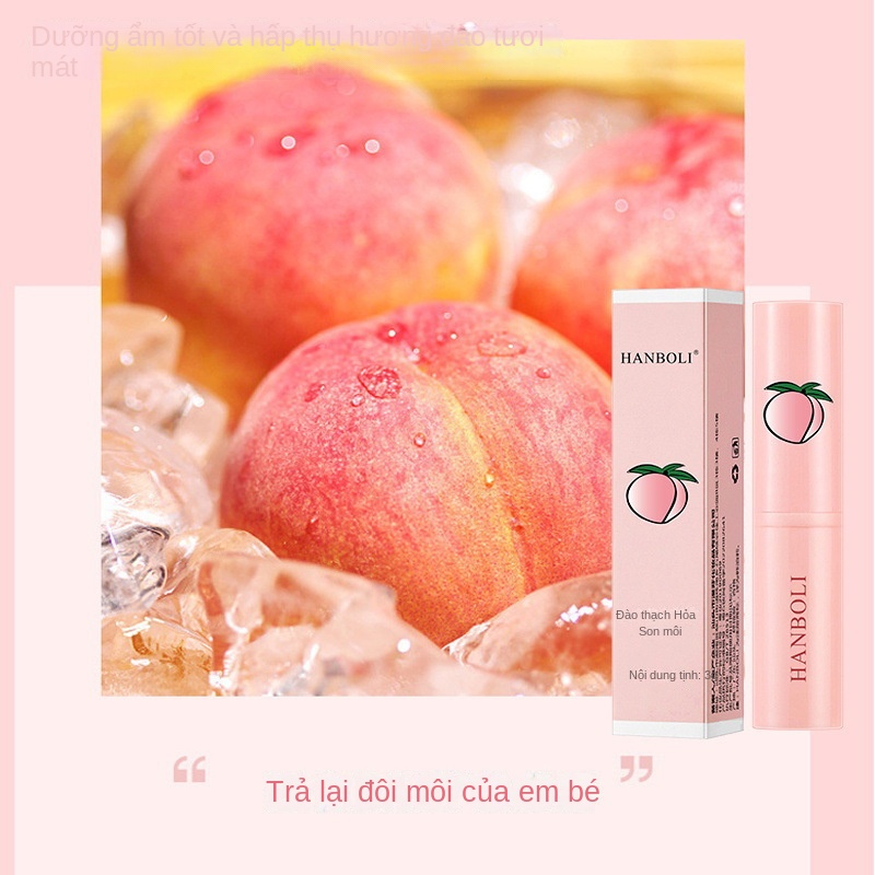 Son Dưỡng Môi Cấp Ẩm Không Màu Hương Đào Vaseline