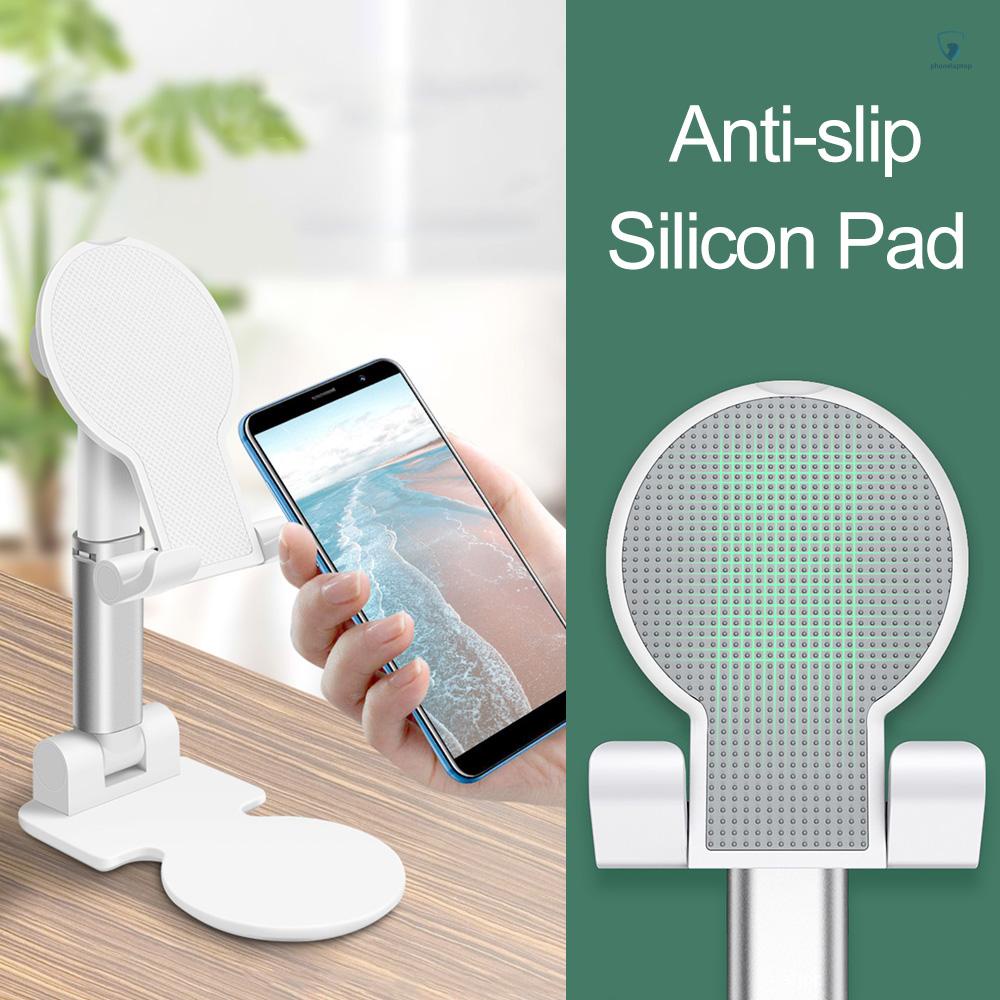 Giá Đỡ Điện Thoại / Máy Tính Bảng Để Bàn Có Thể Điều Chỉnh Chiều Cao Hỗ Trợ Live Streaming Online Video Chatting Singging TV Show Watch