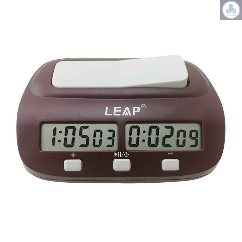 Professional Digital Chess Clock Count Down Chess Timer with Alarm Electronic Board Game Bonus Competition Master Tournament