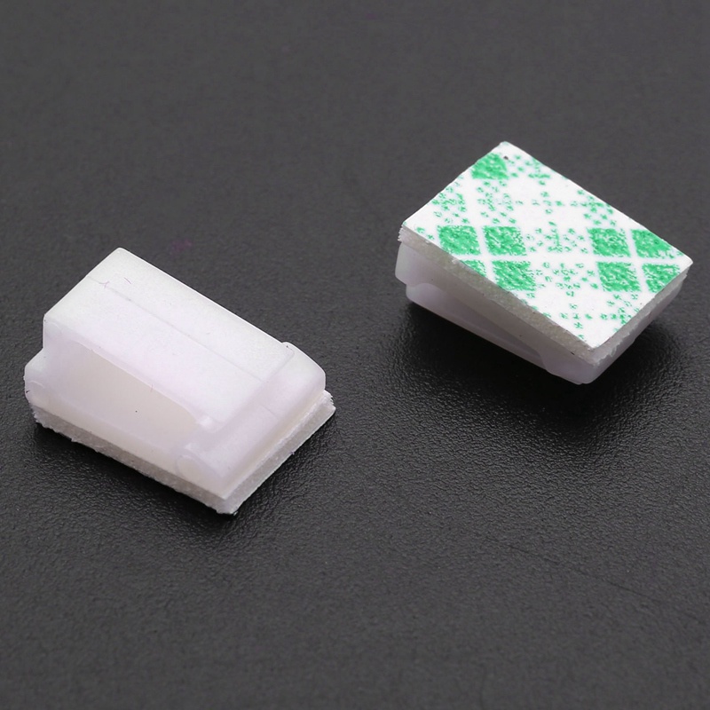 Set 50 Kẹp Cố Định Dây Điện Tự Dính Rộng 7Mm