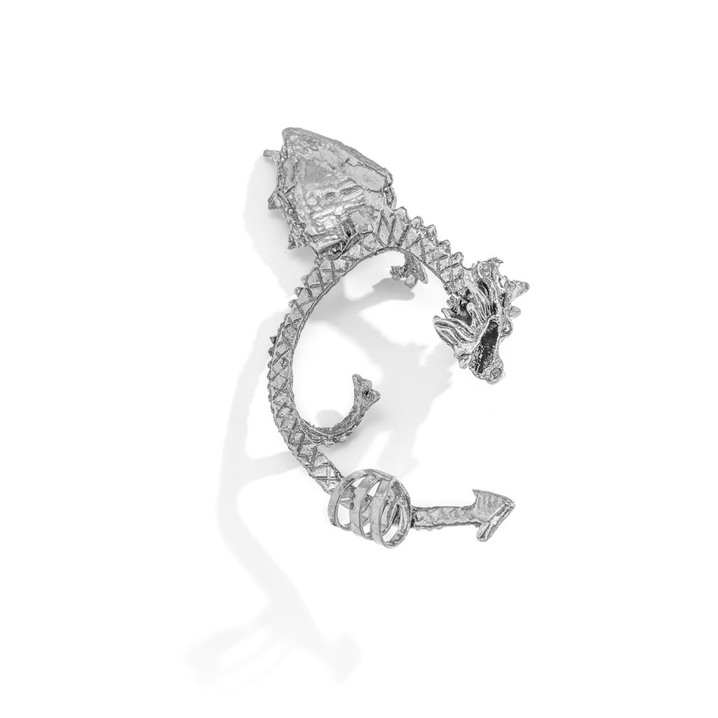 Khuyên Tai Hình Rồng Bay Phong Cách Vintage Cá Tính Dành Cho Nữ