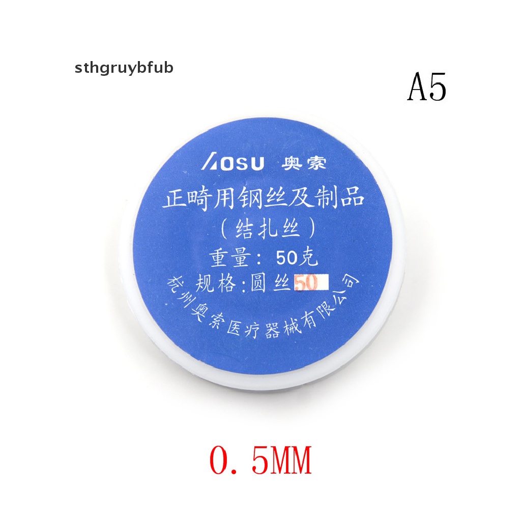Dây Thép Không Gỉ Chỉnh Hình Răng Miệng 0.2mm-0.5mm
