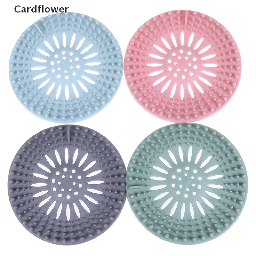 Miếng Silicone Chặn Tóc Chống Tắc Nghẽn Bồn Rửa Tiện Dụng