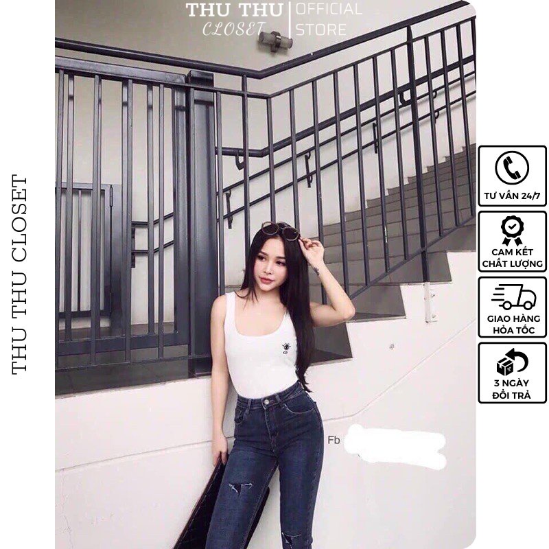 🍸 Áo ba lỗ thêu ong siêu đẹp