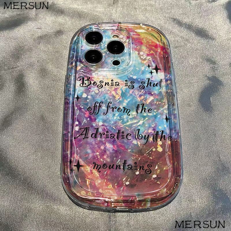 ✅Ốp Điện Thoại Mềm Trong Suốt Chống Sốc Họa Tiết Bầu Trời Đầy Sao Cho Iphone 13iphone148ppromax / / 7 11 12xr xs WO3W