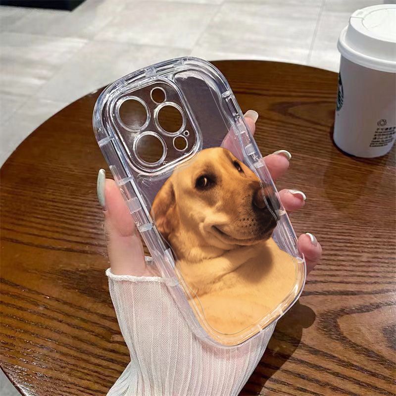 ✅Ốp Điện Thoại Mềm Trong Suốt Chống Sốc In Hình Cún Dễ Thương Cho Iphone Xr / 12 / 8p 137promax xs / 11 14