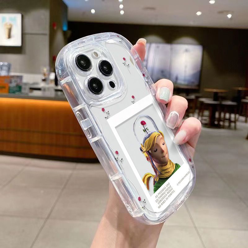 ✅Ốp Điện Thoại Mềm Trong Suốt Chống Sốc Cho Iphone Xs xsxr / Prince / Rose promax71112iPhone14 8p / 13