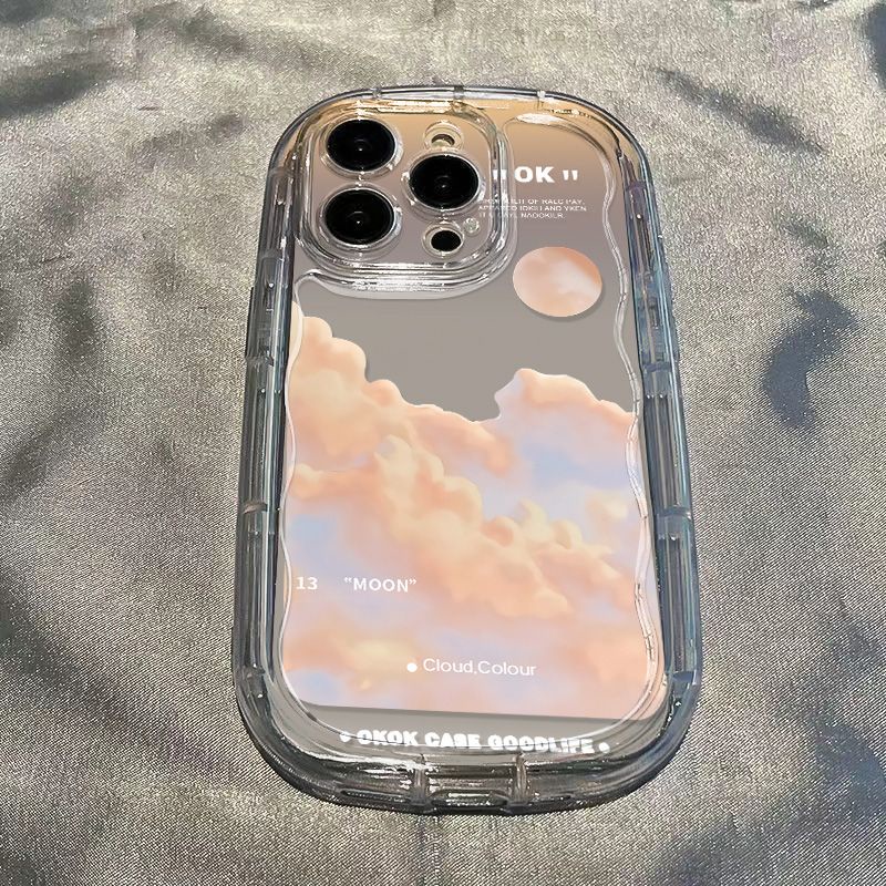 ✅Ốp Điện Thoại Mềm Trong Suốt Chống Sốc Hình Quả Cam Cho Iphone 8p 12 XrPromax 11iPhone14xs 713