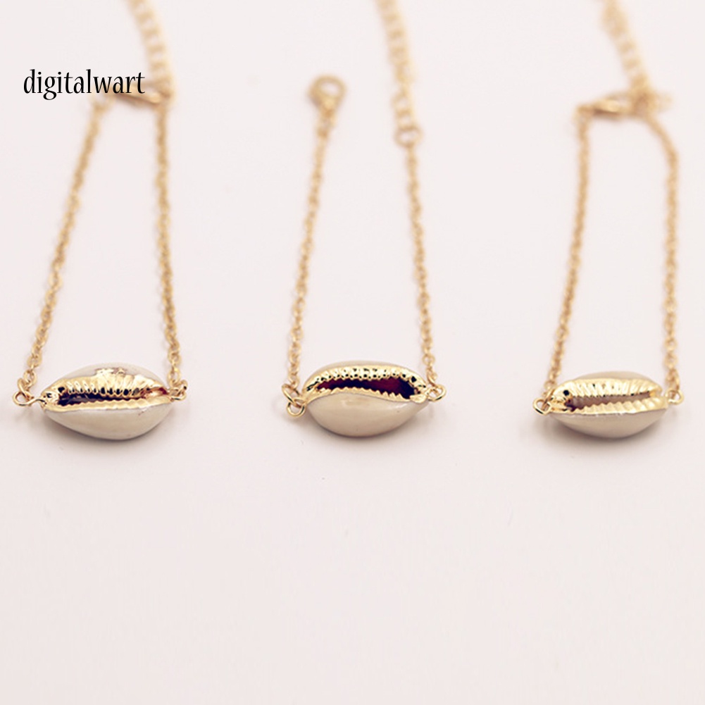 Kỹ Thuật Số| Vòng Tay Hở Đính Vỏ Sò Thời Trang Cho Nữ