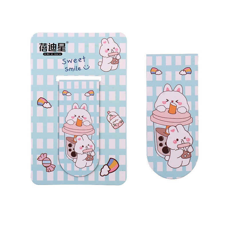 Bookmark Nam Châm, Kẹp Đánh Dấu Sách Hoạt Hình Cute Dễ Thương,Phụ Kiện Trang Trí Sách, Sổ