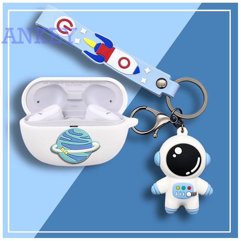Sony WF-SP800N Case Protective Sp800n Cute Cartoon Cover Bluetooth Earphone Shell Accessories TWS Headphone Portable