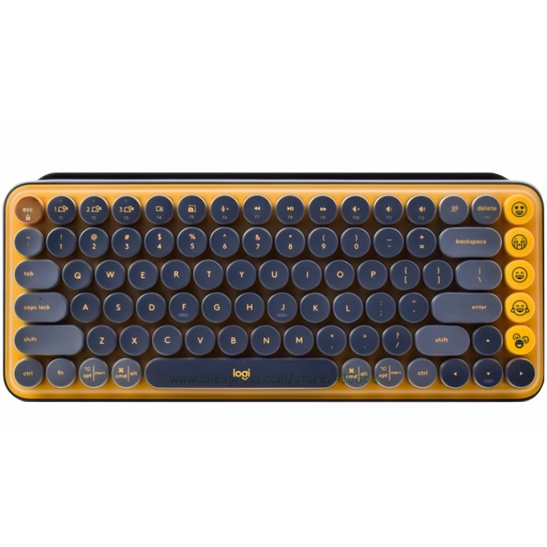 Bàn Phím Cơ Bluetooth Không Dây Logitech TTC Tea Shaft Bằng Silicone Chống Nước