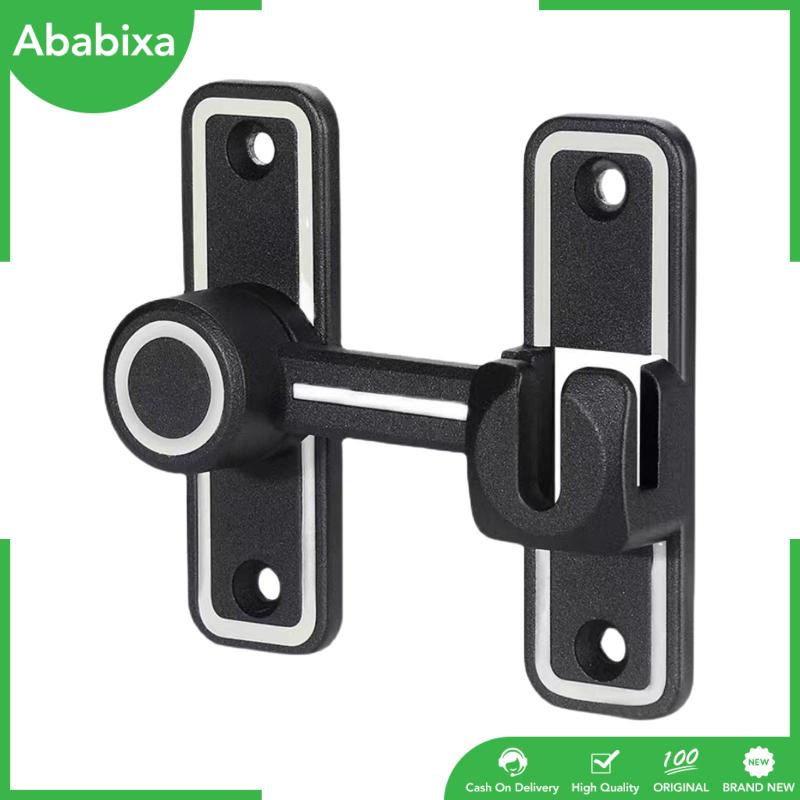 Chốt Khóa Cửa Bằng Kim Loại 90 Độ Tiện Dụng Cho Phòng Tắm / Nhà Cửa