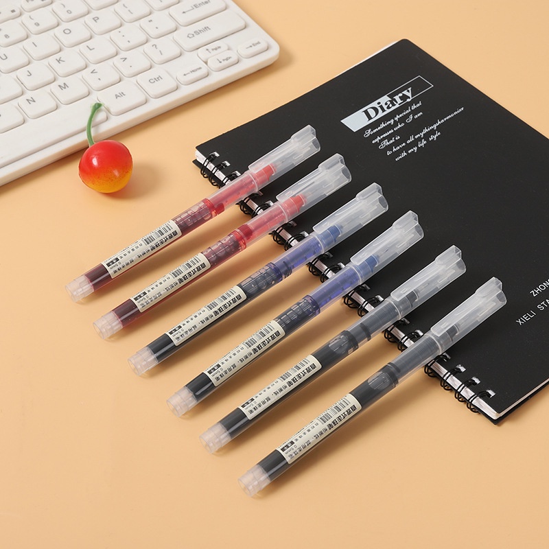 Bút bi nước mực gel nhanh khô ngòi 0.5mm